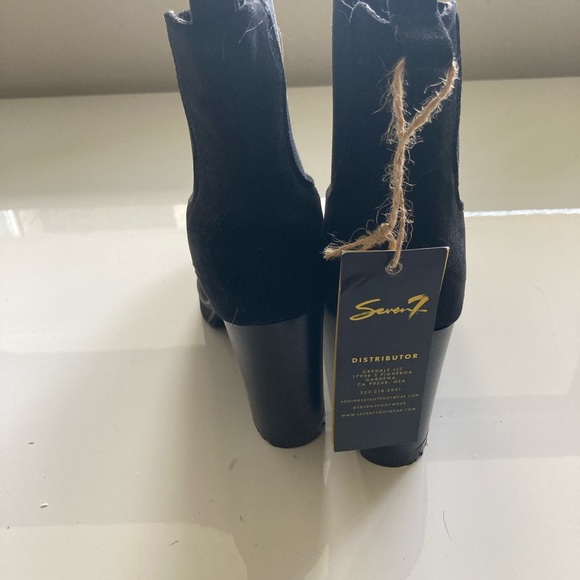 Seven7 Suede Booties - Picture 2 of 5